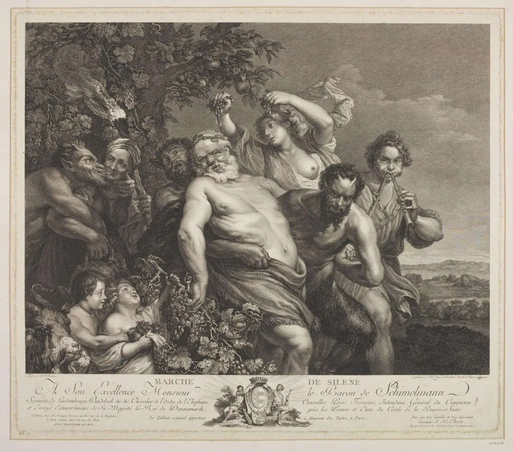 Marche de Silene, by Nicolas Launay, 1750
