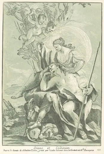 Diana and Endymion, by Nicolas Le Sueur