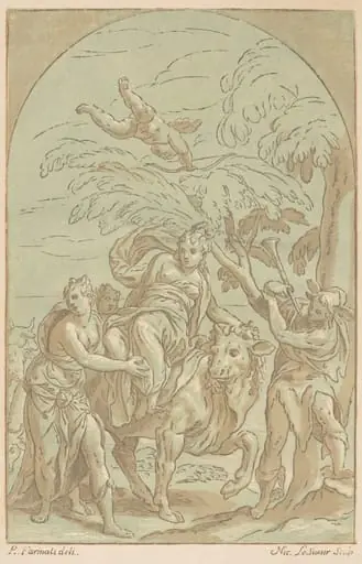Rape of Europa, by Nicolas Le Sueur