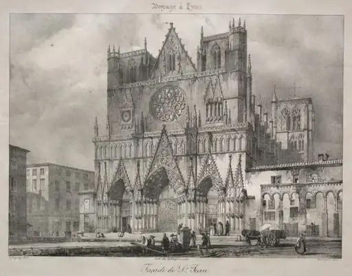 Church of Saint John, Lyons, by Nicolas-Marie-Joseph Chapuy