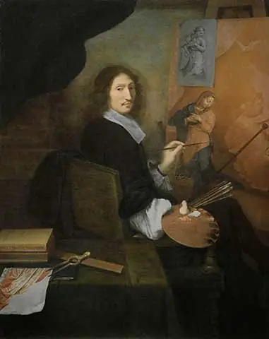 Portrait of Nicolas Mignard (1606-1668), by Nicolas Mignard