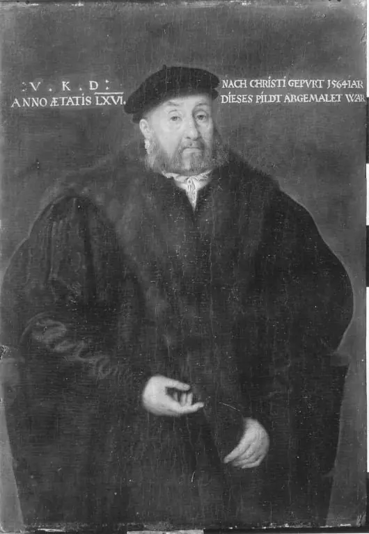 Bildnis eines Mannes im Alter von 66 Jahren, by Nicolas Neufchatel