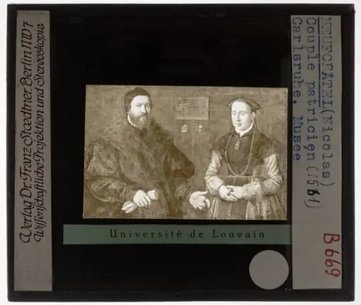 Nicolas Neufchatel. Portret van Balthasar Dörrer en zijn tweede vrouw Magdalena Bayerin, by Nicolas Neufchatel