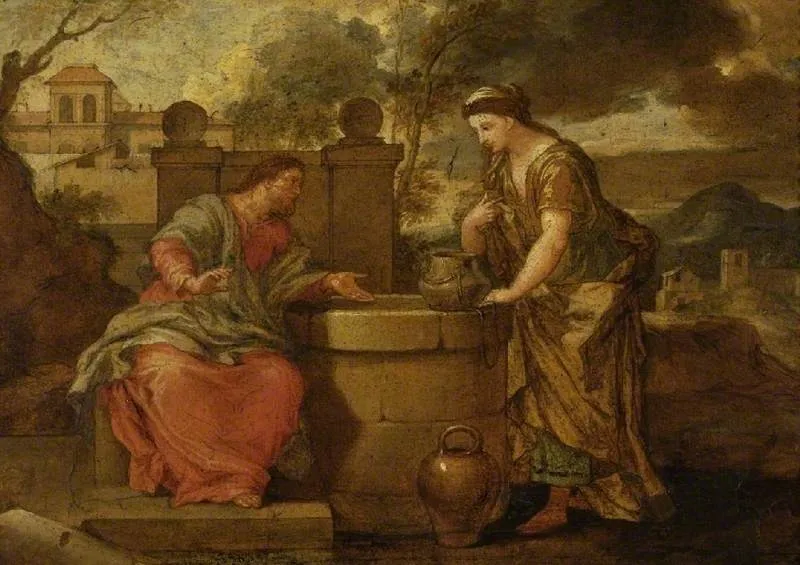 Christ and the woman of Samaria, by Nicolas-Pierre Loir, unspecified, 1661