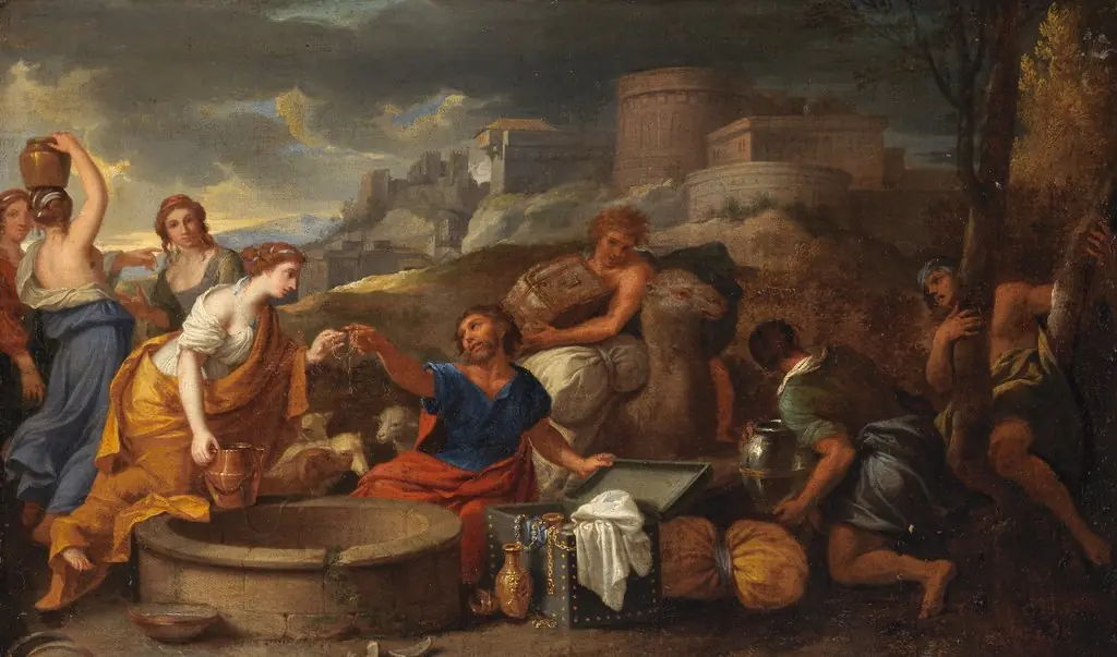 Rebecca at the Well, by Nicolas-Pierre Loir