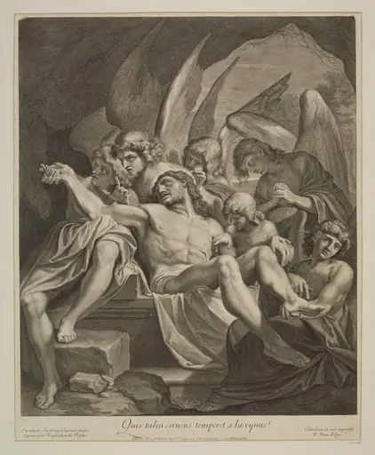 Dead Body of Christ, by Nicolas Pitau
