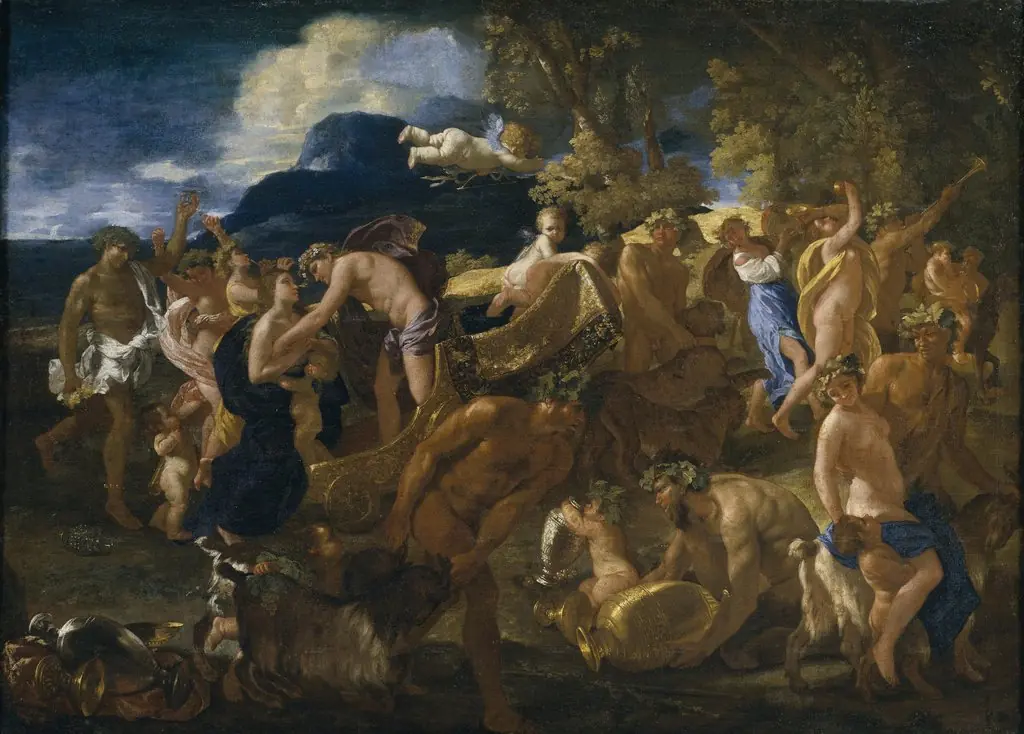 Bacchanal, by Nicolas Poussin