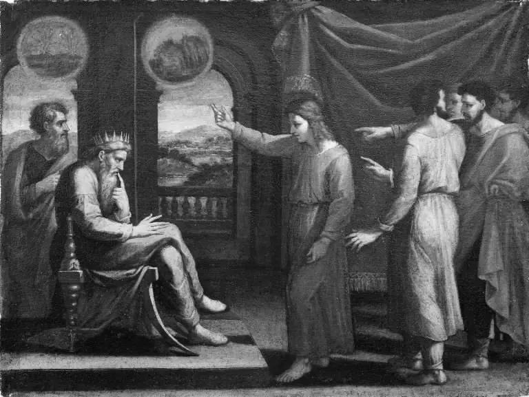 Joseph Interprets Pharaoh's Dream, by Nicolas Poussin, 1637