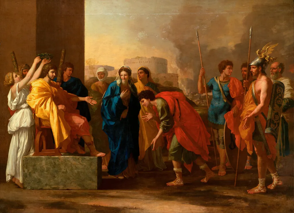 The Continence of Scipio, by Nicolas Poussin, oil, 1640