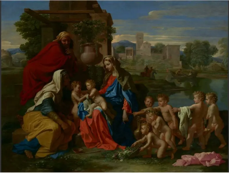The Holy Family, by Nicolas Poussin
