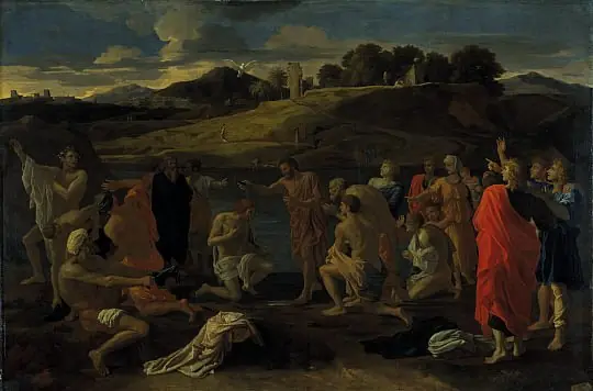 The Sacrament of Baptism, by Nicolas Poussin