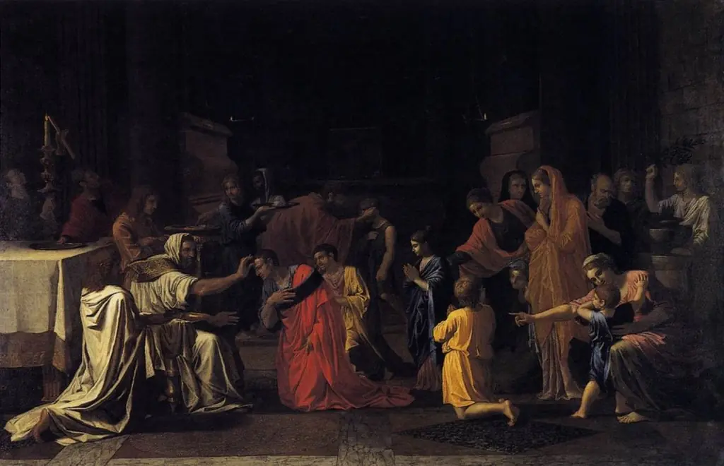 The Sacrament of Confirmation, by Nicolas Poussin