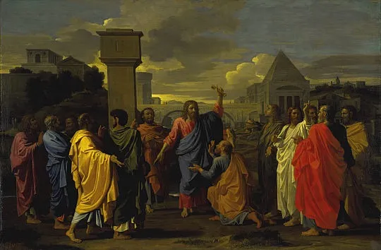 The Sacrament of Ordination, by Nicolas Poussin, oil, 1647