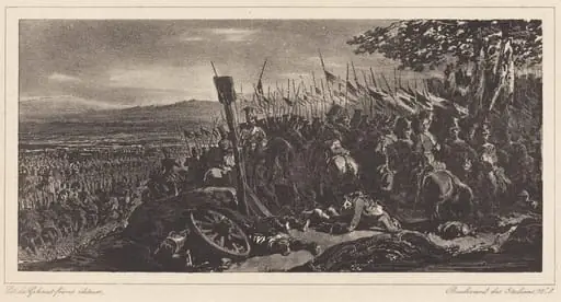 Battle Scene, by Nicolas Toussaint Charlet