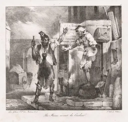 Lithographic Sketches by Charlet: Form before Color, by Nicolas Toussaint Charlet