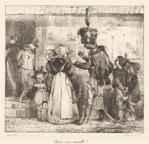 Seriez vous sensible?, by Nicolas Toussaint Charlet