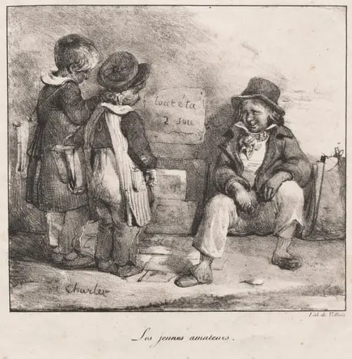 Sketch Book for the Use of Small Children: The Young Amateurs, by Nicolas Toussaint Charlet