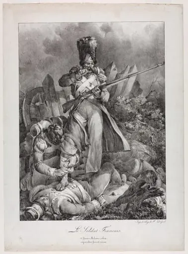 The French Soldier (Le Soldat français), by Nicolas Toussaint Charlet