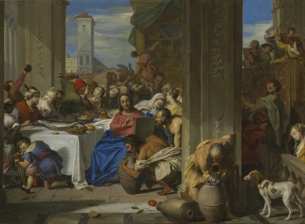Die Hochzeit zu Kana, by Nicolas Vleughels