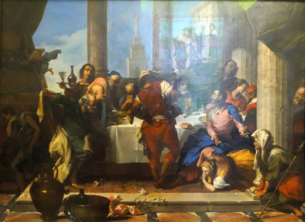 The Banquet at Simon, by Nicolas Vleughels