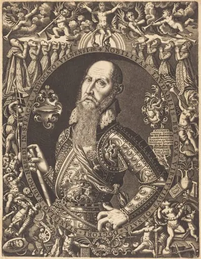Stanislaus Sabinus von Stracza, by Nicolaus Andrea