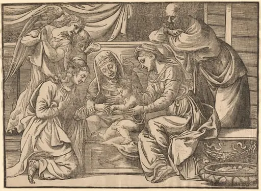 The Mystic Marriage of Saint Catherine, by Nicolò Boldrini