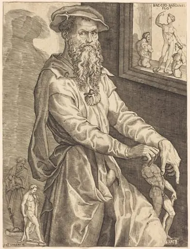 Baccio Bandinelli, by Nicolò della Casa