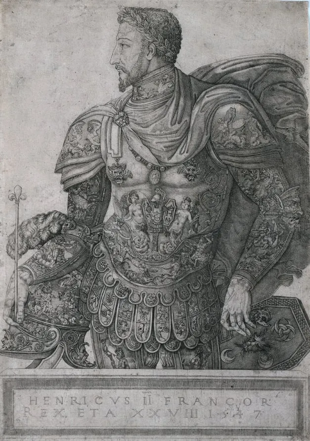 Henri II, King of France, at the age of 28, by Nicolò della Casa, 1547