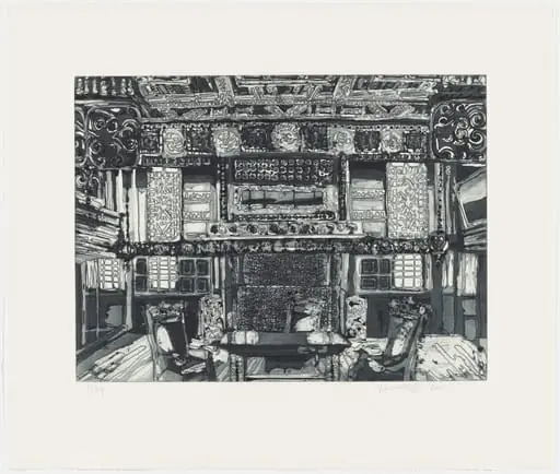 Untitled, by Niels Borch Jensen Værksted for Koppertryk, Copenhagen Kirsten Everberg