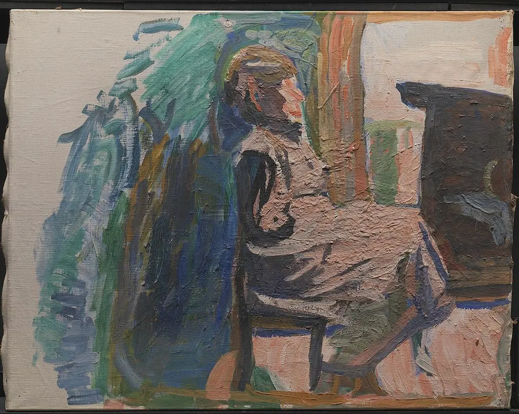 Seated Figure, by Niels Larsen Stevns
