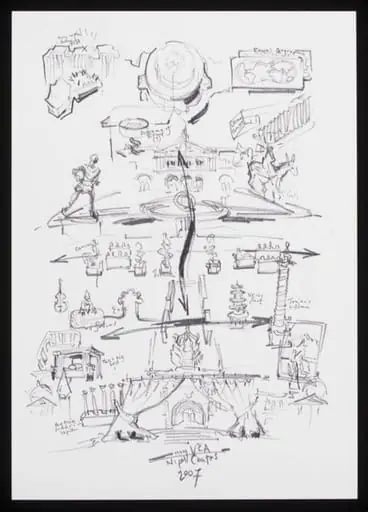 Contribution to V&A's 150th anniversary album, by Nigel Coates