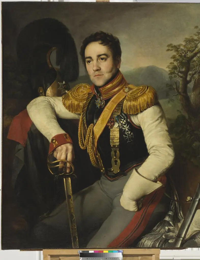Vladimir Stepanovich Apraksin, by Nikifor Krylov