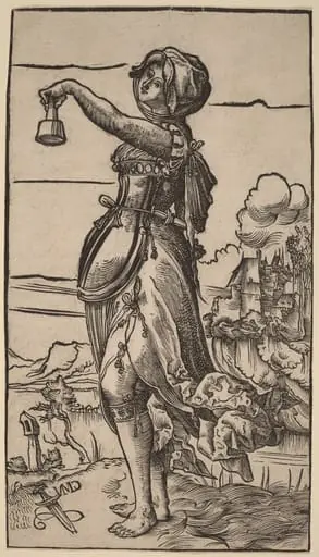 Foolish Virgin, by Niklaus Manuel I