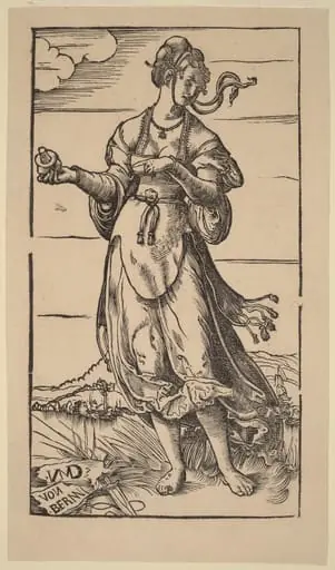 Foolish Virgin, by Niklaus Manuel I