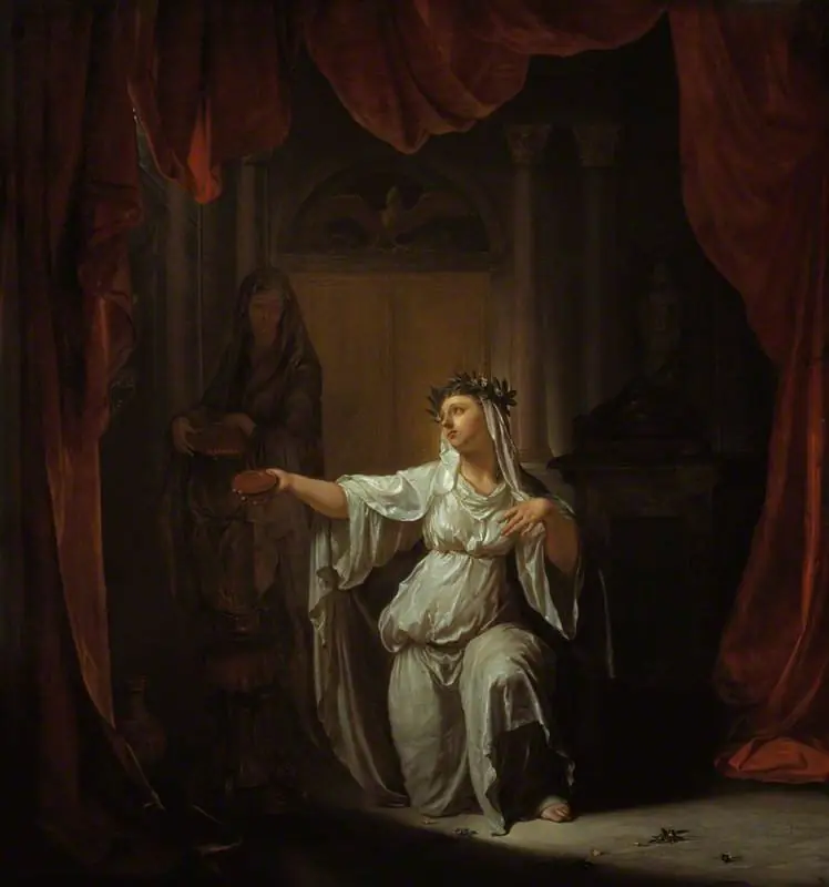 Two Vestal Virgins, by Nikolaas Verkolje
