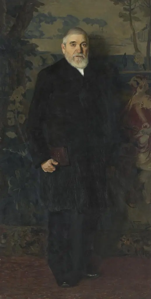 Kalman Ze'ev Wissotzky, by Nikolai Dmitriyevich Kuznetsov