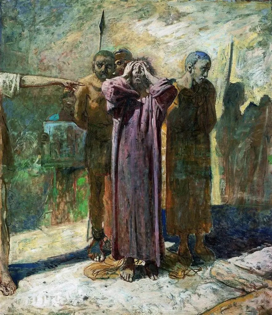 Golgotha, by Nikolai Ge