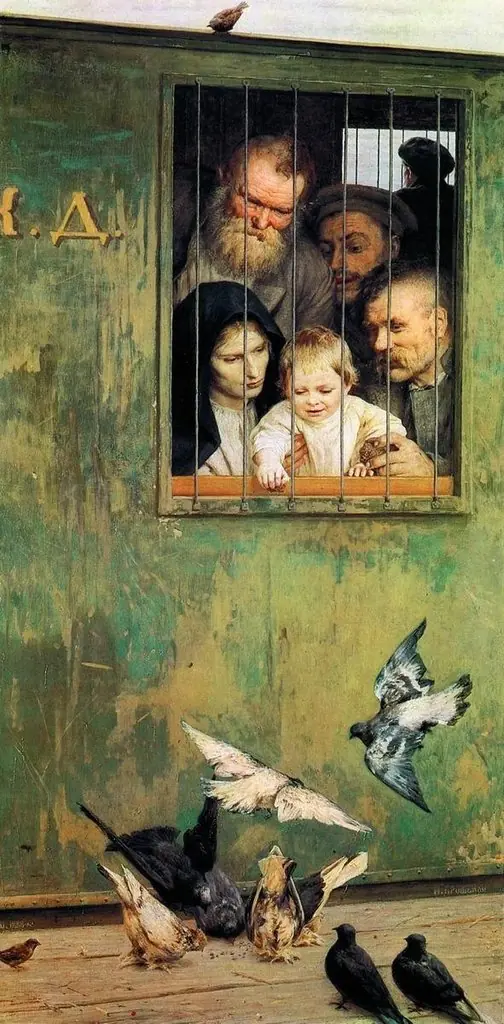 Everywhere life, by Nikolai Yaroshenko