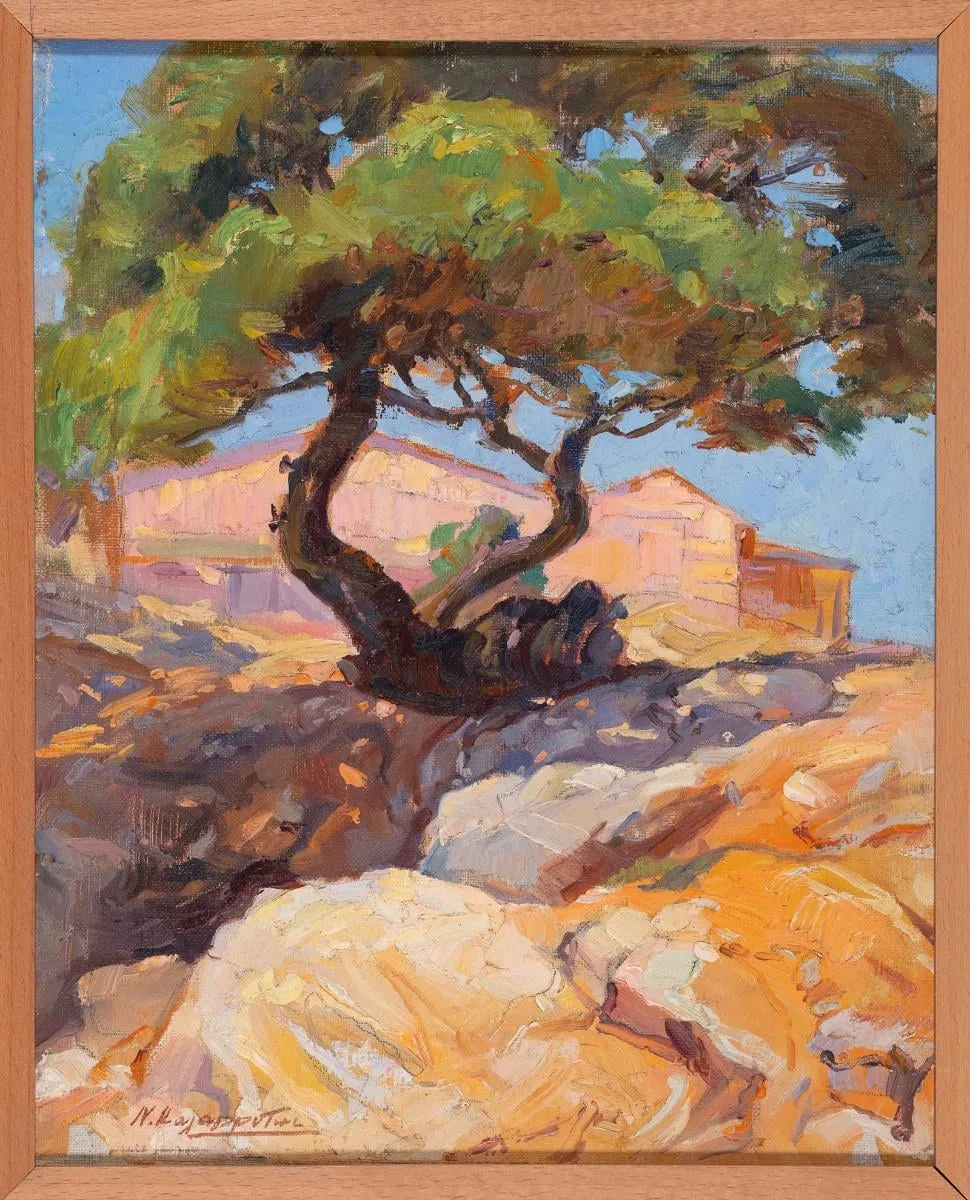 Landscape-tree, by Nikolaos Kalarritis, unspecified