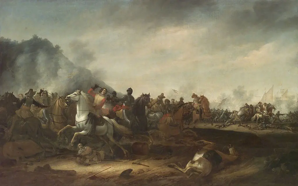 Cavalry battle