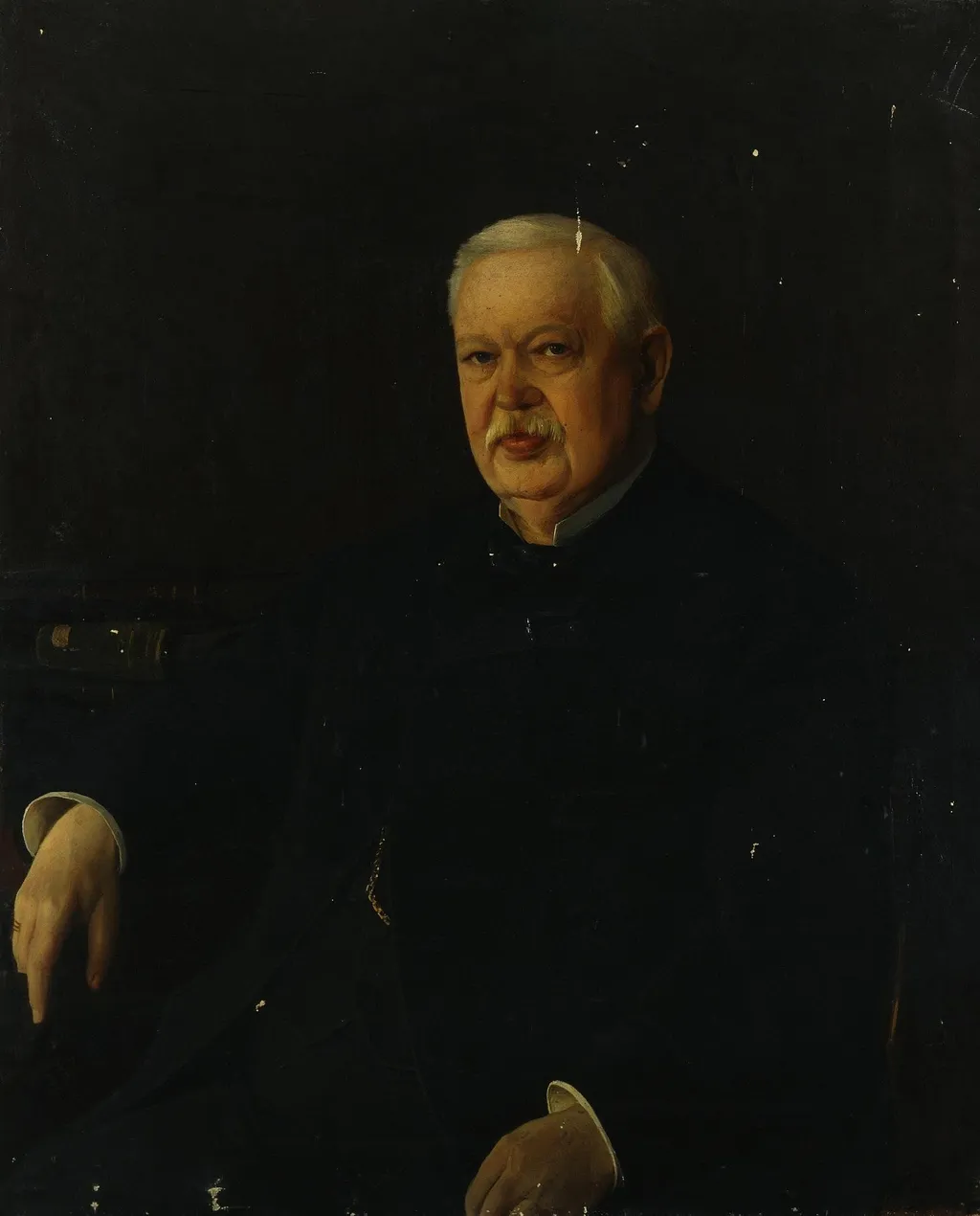 Portrait of Nikolai Koksharov, by Nikolay Florianovich Dobrovolsky, oil, 1894