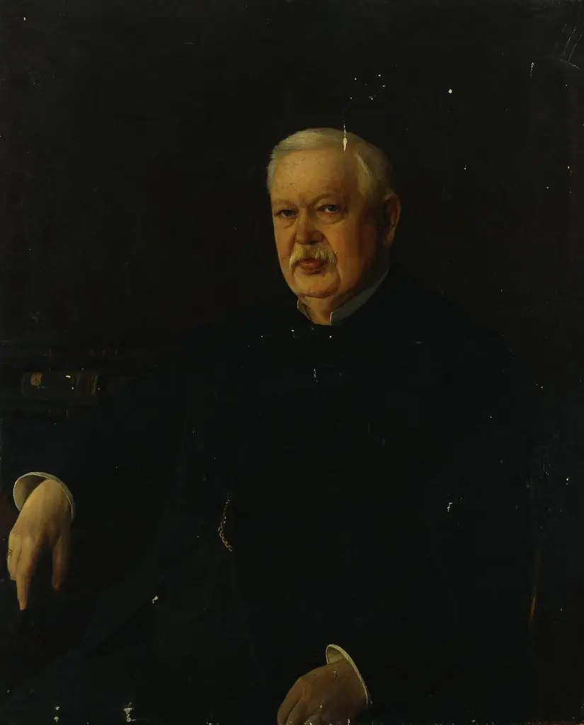 Portrait of Nikolai Koksharov, by Nikolay Florianovich Dobrovolsky