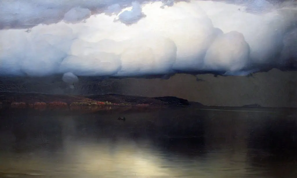 Became silence, by Nikolay Nikanorovich Dubovskoy