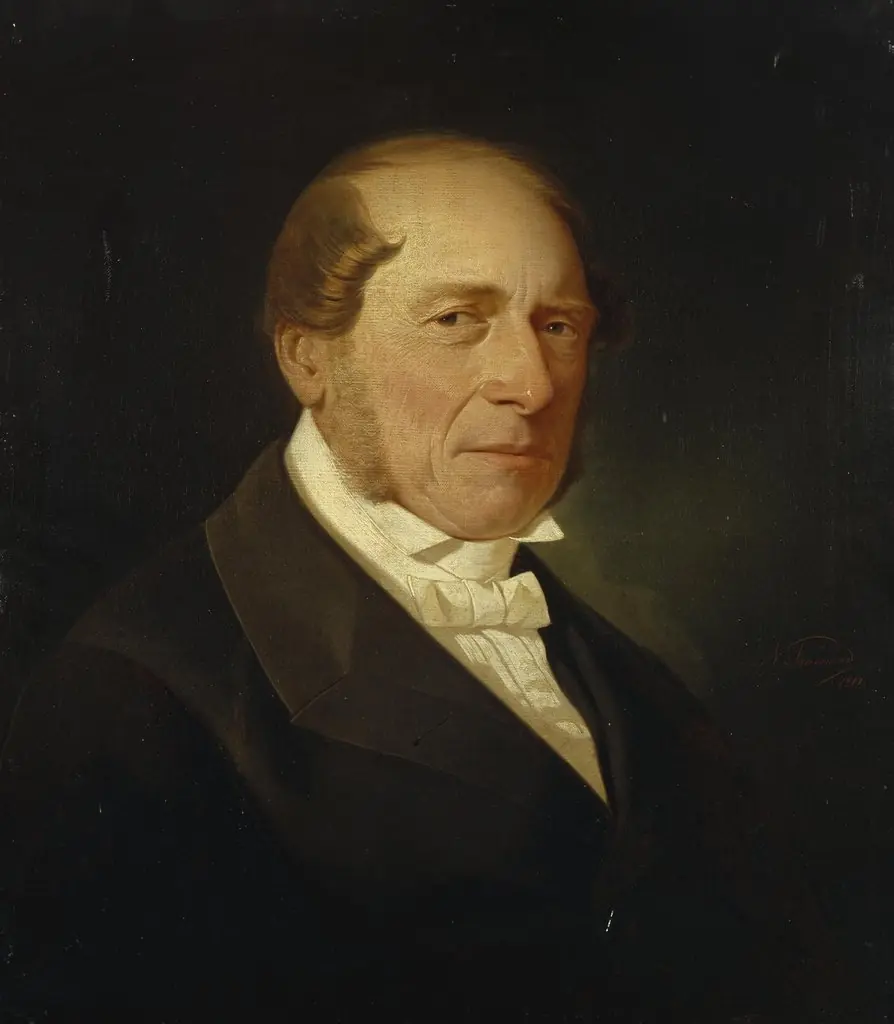Portrait of I.S. Ebert, by Nikolay Sauerweid