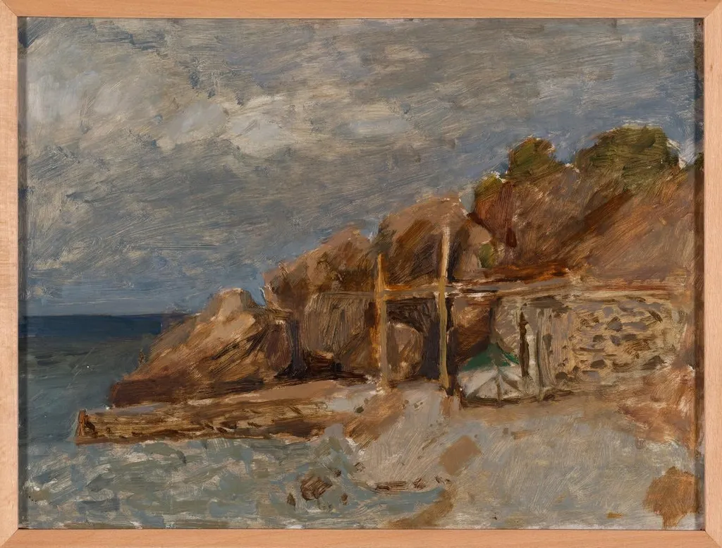 Outdoor study, by Nikos Beach, 1965