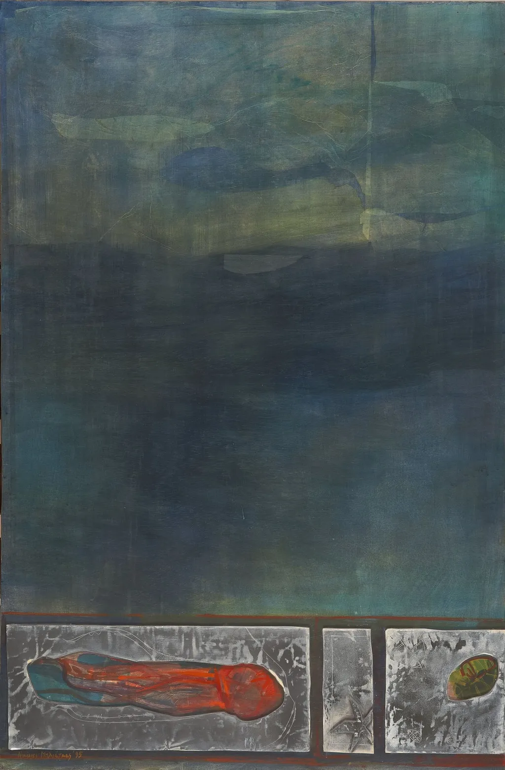 Πεερί φύσεως (του νερού), by Nikos Bliatkas, unspecified, 1995