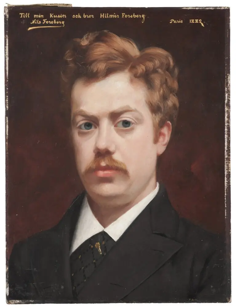 Hilmer Forsberg, Bank Director, by Nils Forsberg