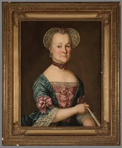 Ulrika Bock s. Kostfeldt (1721-1782), by Nils Schillmark