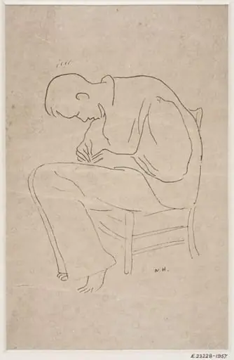 Amedeo Modigliani, by Nina Hamnett