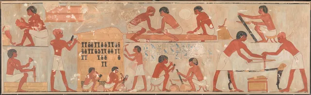 Carpenters at Work, Tomb of Rekhmire